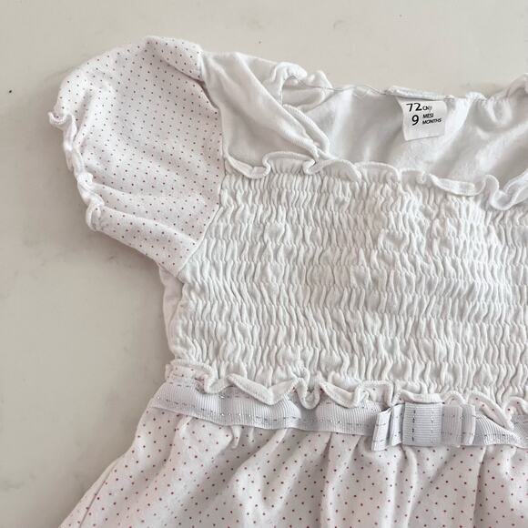 Baby girl summer smocked  romper size 9 months - Picture 4 of 5